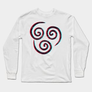 Avatar the Last Airbender Air Nomads Symbol 3D Long Sleeve T-Shirt